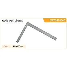 DW Geniş Taşçı Gönyesi 400 x 600mm DW7GGT4060