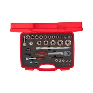 İzeltaş 1/4" - 1/2" Altı Köşe Lokma Anahtar Takımı 35 Parça 1113001038