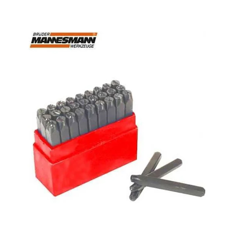 Mannesmann 244-04 Harf Zımba Seti, 4mm