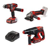 Einhell akülü alet seti - TE-TK 18/3 Li-2 CD-AG-HD