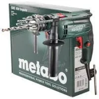 Metabo SBE 650 650W darbeli matkap, 13mm anahtarsız mandren, 9 Nm tork, 44.800 darbe/dk