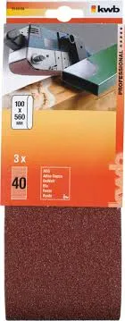 KWB Tank Zımpara Kğıdı100x560 40 Kum 3 Adet 49914404