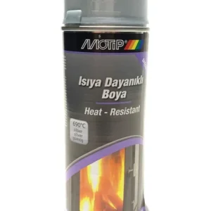 Motip Isıya Dayanıklı Sprey  Boya Gümüş 400 ML 690 DRC