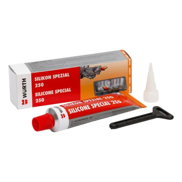Würth Silikon Sıvı Conta Siyah 250C 70 ML