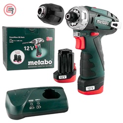 Metabo Powermaxx Bs Basic+Lc 12 Volt 2 Amper - 2 Akü