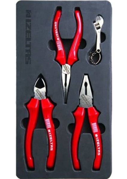 İzeltaş Opak Pense Seti 160MM ( 3 Parça ) 3020002003