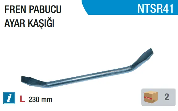 NT FREN PAPUCU AYAR KAŞIĞI NTSR41