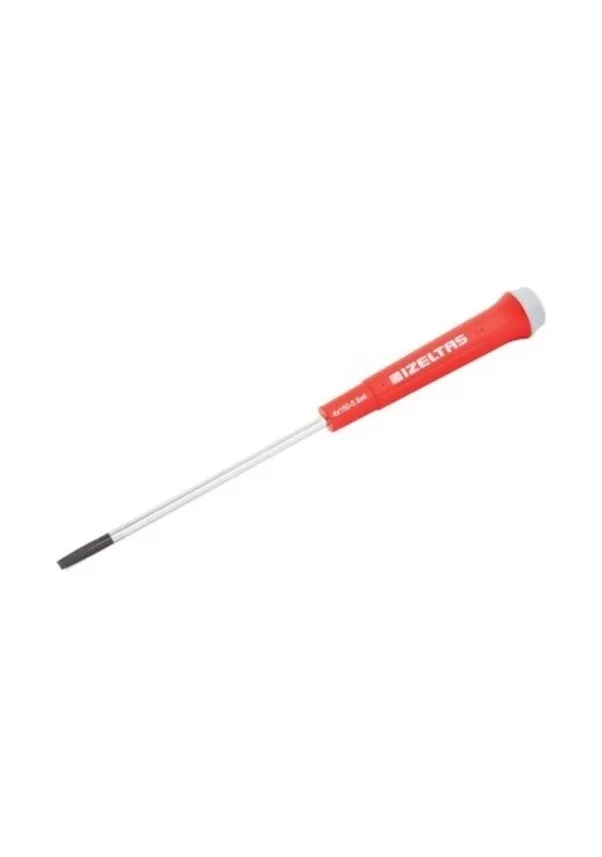 İzeltaş Elektronikçi Klemens Düz Uçlu Tornavida 3x125 mm