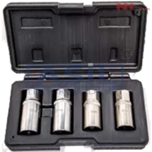 NT Tools NT1148 4 Parça 1/2" Saplama Sökme Lokma Takımı