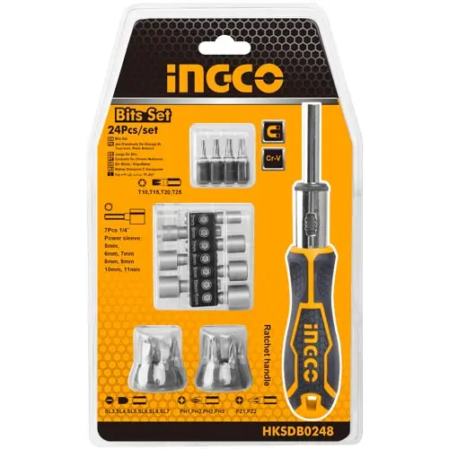 İngco 24 Parçalı Tornavida Seti HKSDB0248