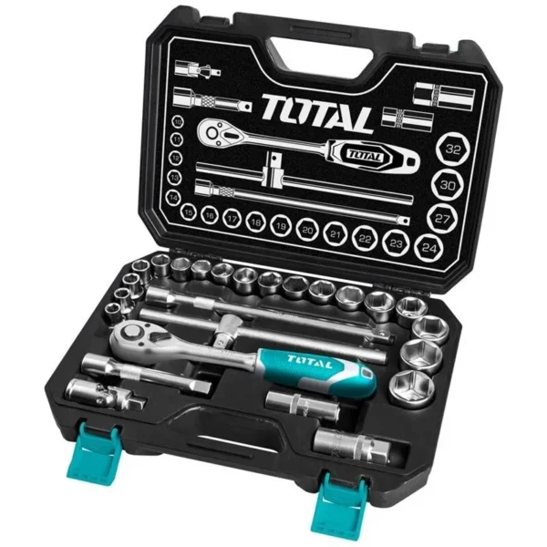 Total THT121251 25 Parça 1/2'' Lokma Takımı