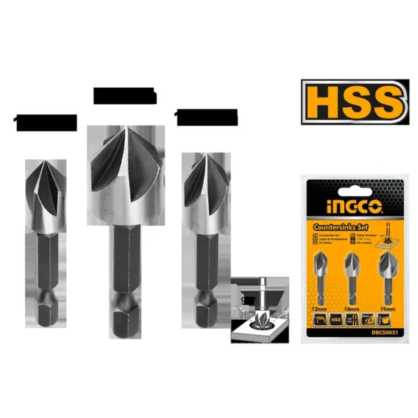 İngco 3 lü Havşa Seti DBCS0031