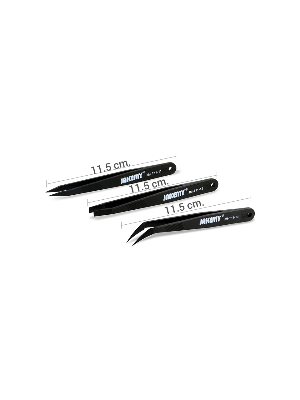 Jakemy Jm-t11 Karbon Fiber Cımbız 3 Parça Set