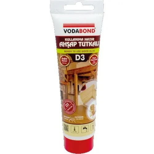 Vodabond D3 Ahşap Tutkalı Suya ve Neme Dayanıklı Tutkal 150 gr