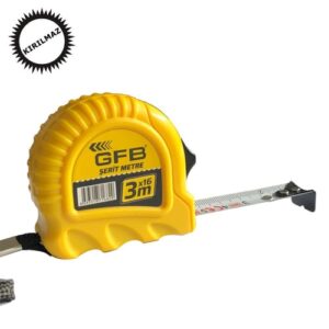Gfb Çelik Şerit Metre 3 Mt 16 Mm 