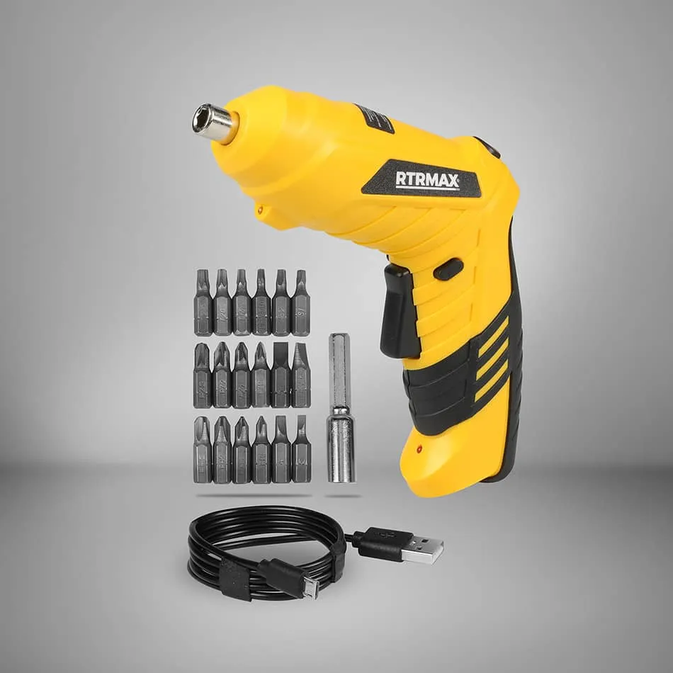 Rtr Max Çift Fonksiyonlu Akülü Tornavida Seti 3.6V Rtm326