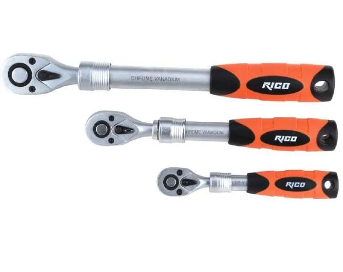 Rico 013-KK1472 1/4 Uzatmalı Cırcır Kolu 72 Diş