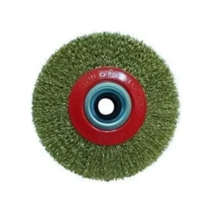 Hawk 10107 Daire Fırça Sarı Telli 175X25 Mm