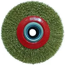 Hawk 10109 Daire Fırça Sarı Telli 200X25 mm