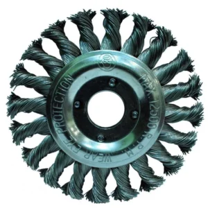 Hawk HA10187 125mm Gri Burma Telli Daire Fırça