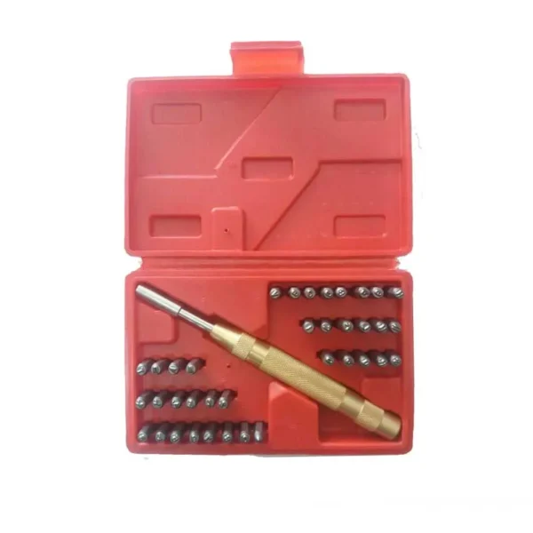 Partner PT03046 Çelik Harf ve Rakam 10mm 36' Lı