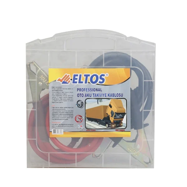 Eltos Tk300 Çantalı Oto Akü Takviye Kablosu 200 Amper 2 metre