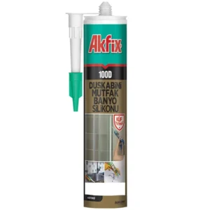 Akfix Sa061 Duşakabin Silikonu 100d / 310ml Şeffaf