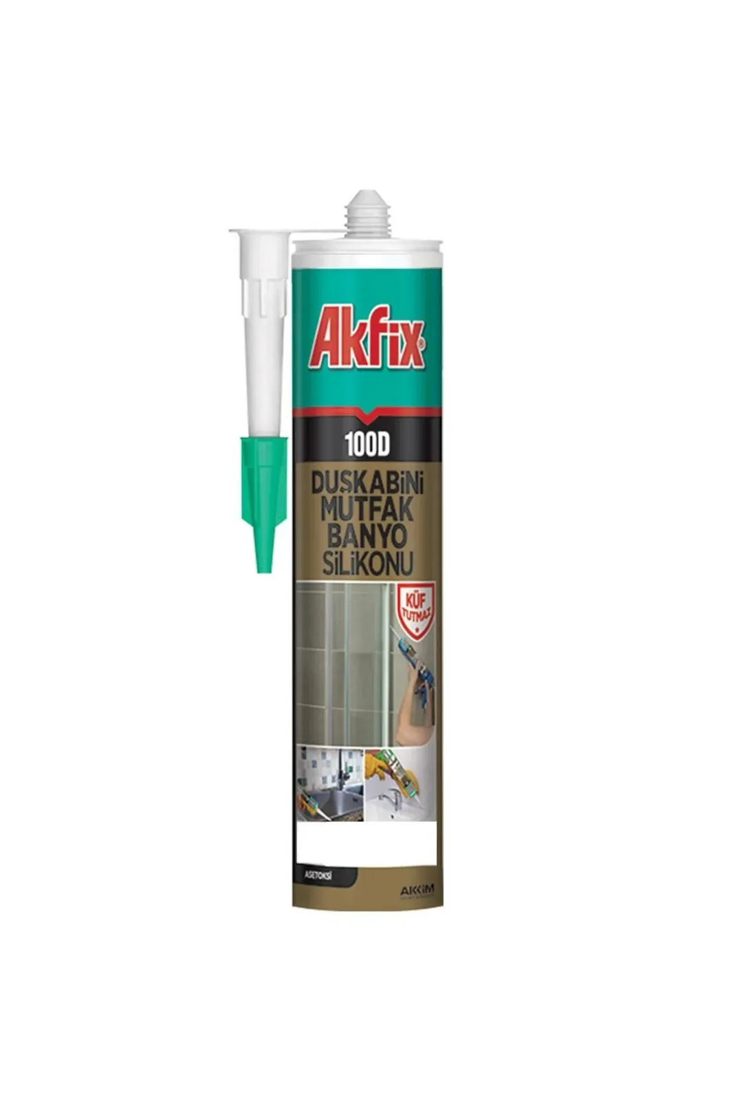 Akfix Sa061 Duşakabin Silikonu 100d / 310ml Şeffaf