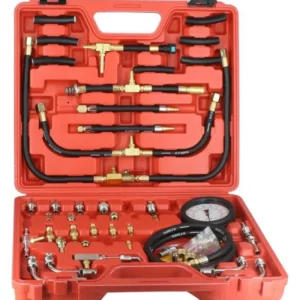 Nt Tools Yakıt Sistemi Basıncı Test Cihazı Basınç Ölçer Ölçme Kiti Seti (45 PARÇA)